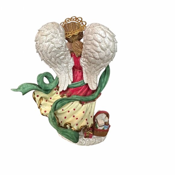 Ashley Angels Beside Me Guardian of Baby’s First Christmas 2001 Figurine - Picture 6 of 13